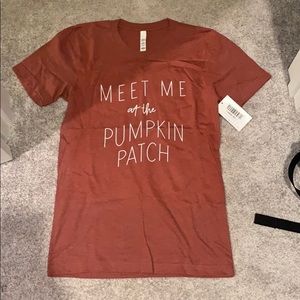 “Meet me at the pumpkin patch” t shirt